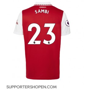Arsenal Albert Sambi Lokonga #23 Hemma Matchtröja 2022-23 Kortärmad